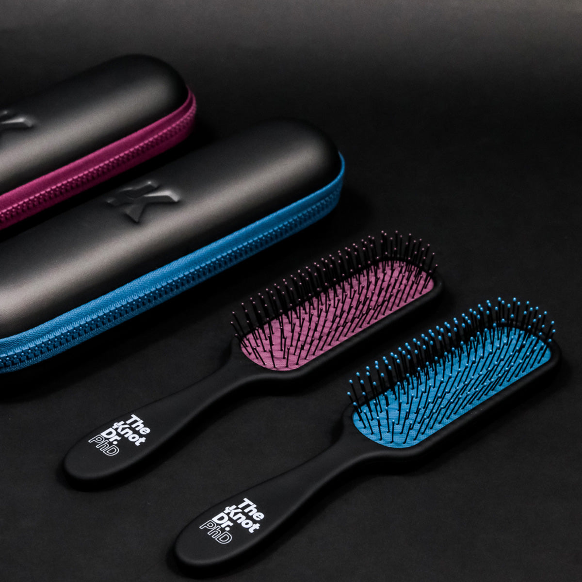 Red Phd Hairbrush Kit - The Knot Dr.