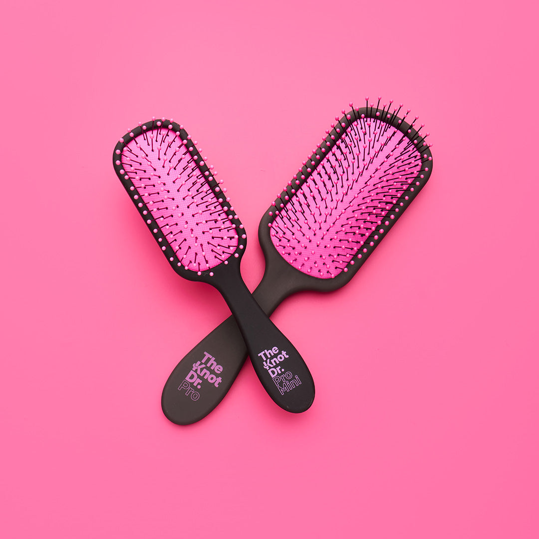 The Pink Pro Hairbrush - The Knot Dr.