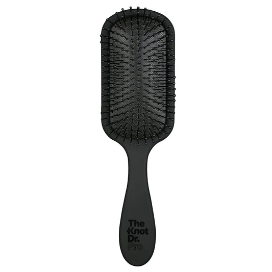The Pro Black Hairbrush - The Knot Dr.