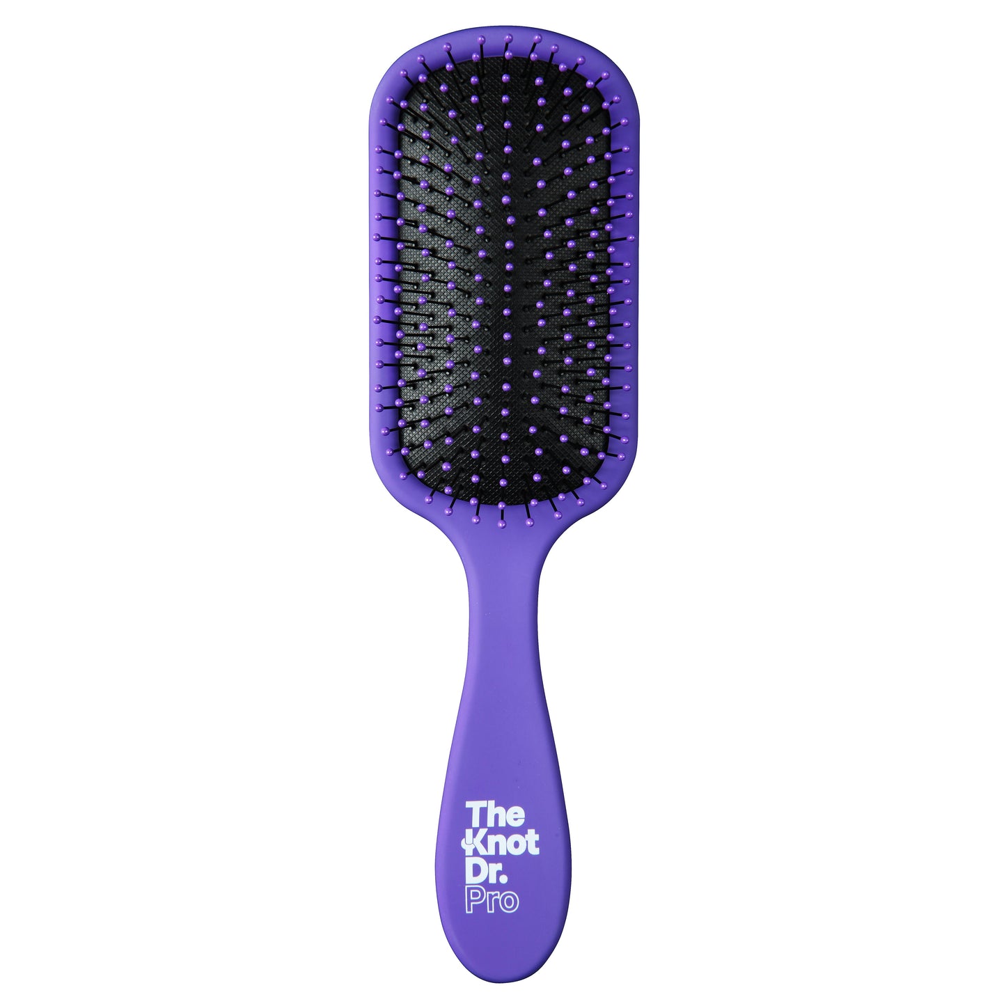 Purple Pro Brite Hairbrush - The Knot Dr.