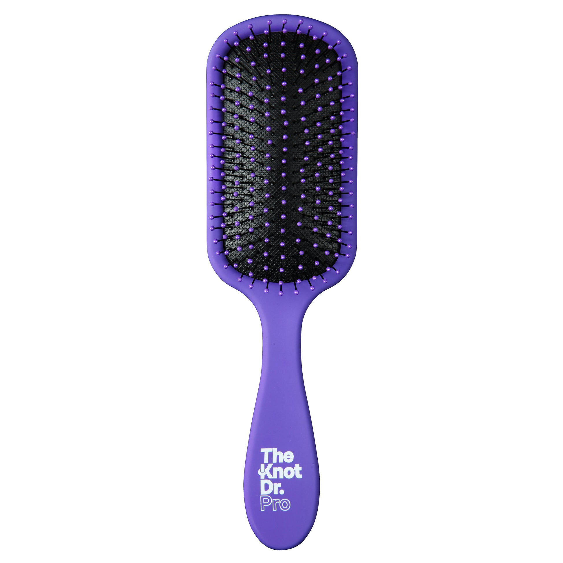 Purple Pro Brite Hairbrush - The Knot Dr.