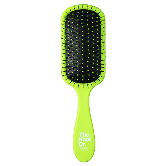 Green Pro Brite Hairbrush - The Knot Dr.