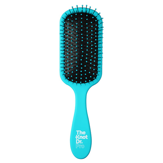 Blue Pro Brite Hairbrush - The Knot Dr.