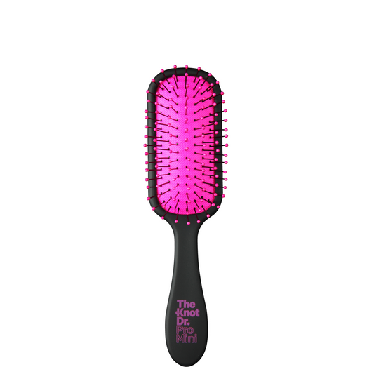 Pink Pro Mini Hairbrush - The Knot Dr.