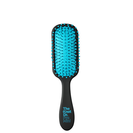 Blue Pro Mini Hairbrush - The Knot Dr.