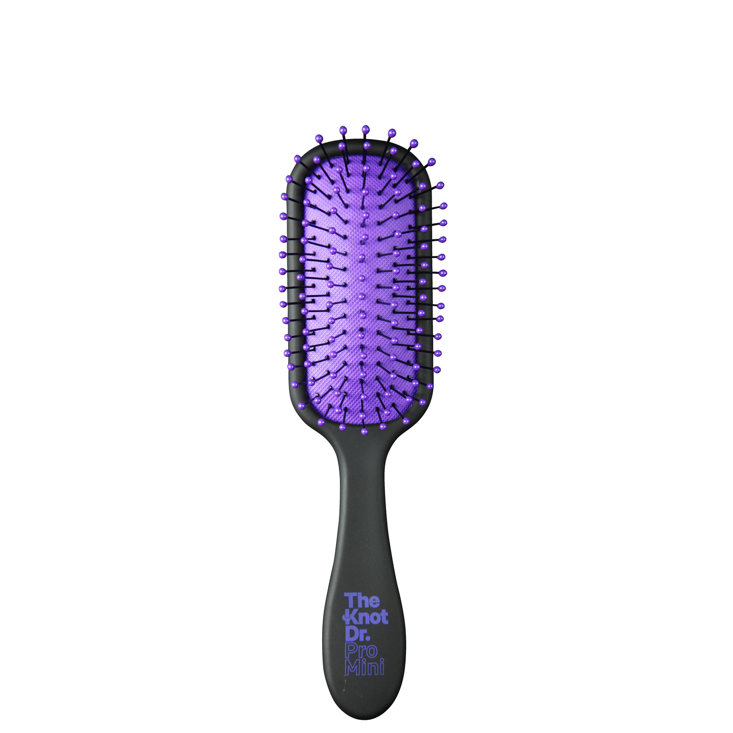 Purple Pro Mini Hairbrush - The Knot Dr.