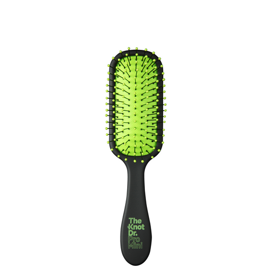 Green Pro Mini Hairbrush - The Knot Dr.