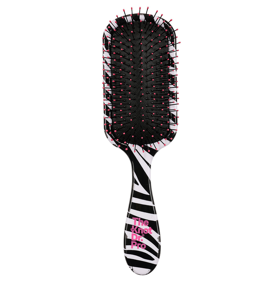 The Zebra Patterned Pro Hairbrush with Headcase - The Knot Dr.