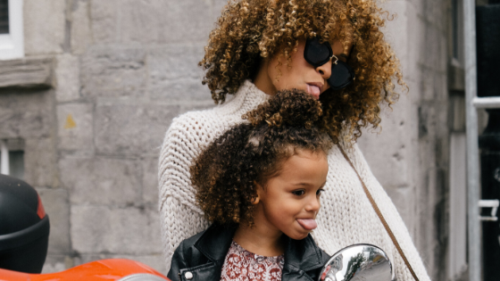 My daughter constantly gets knots in her thick, curly, prone to dread hair