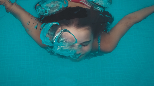 My kids are swimming a lot and the chlorine seems to be damaging their hair….what can I do?