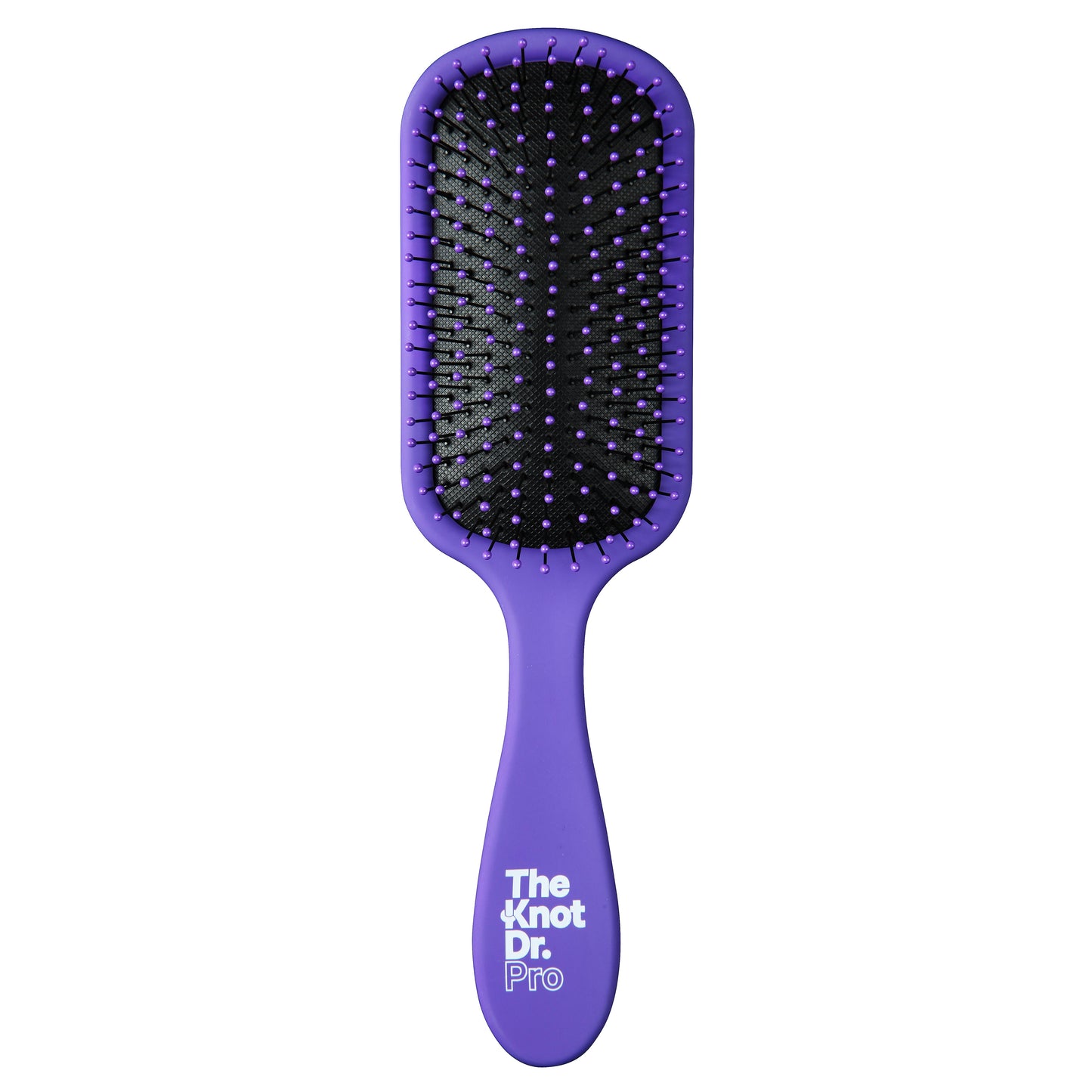 Periwinkle purple detangling hairbrush