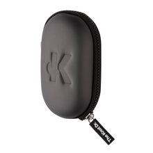 Load image into Gallery viewer, Black protective brush headcase with zip round
