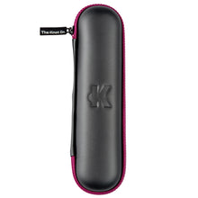 Load image into Gallery viewer, Black and pink hairbrush protector case