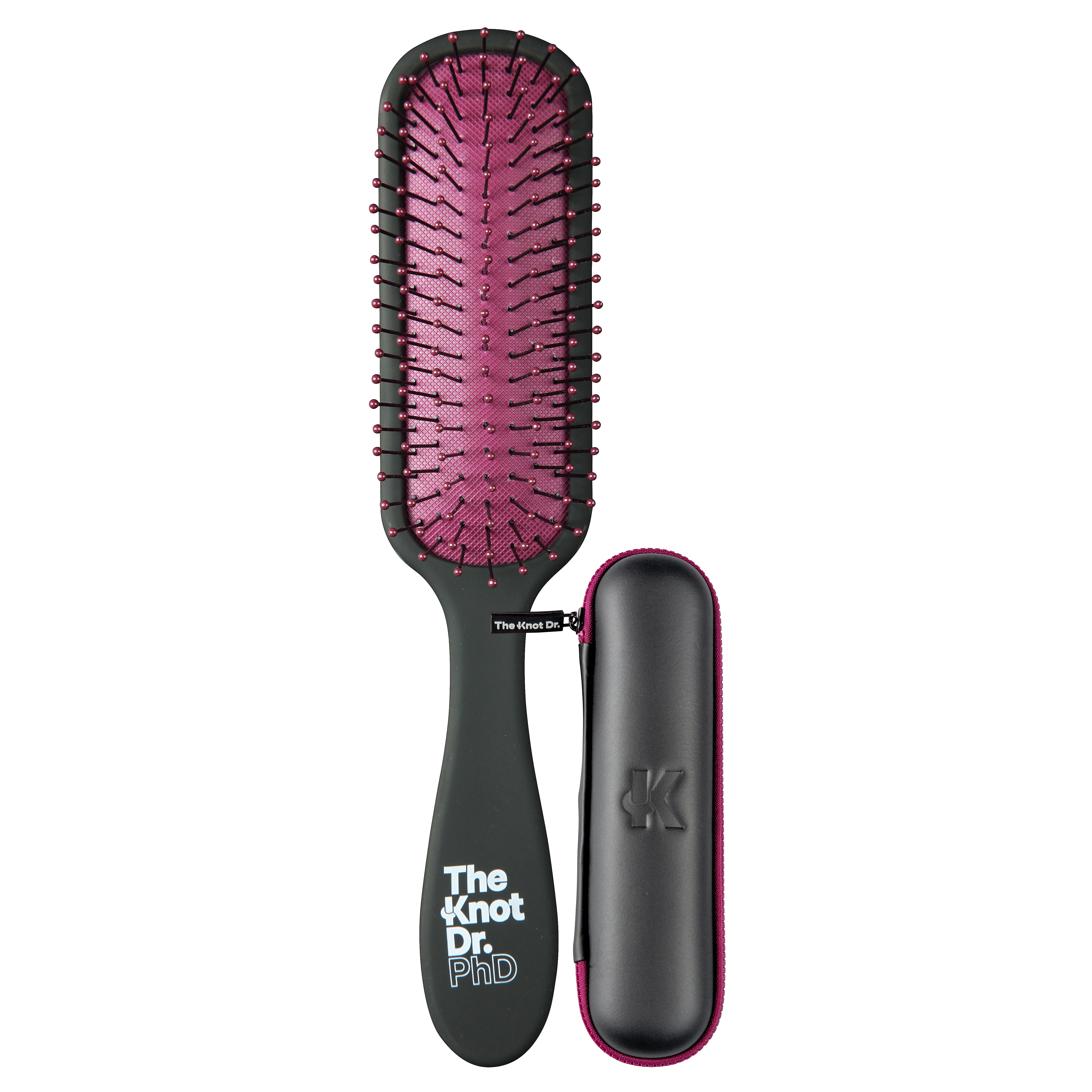 Phd Hair Brush Kit, Detangling Brush, Cleaner & Case