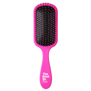 Fuchsia pink detangling hairbrush