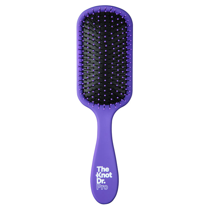 Periwinkle purple detangling hairbrush